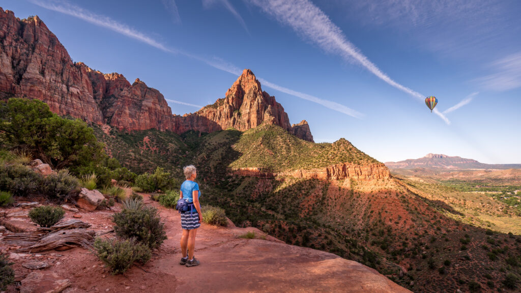 Sunrise, Watchman Trail, Utah, Zion National Park
