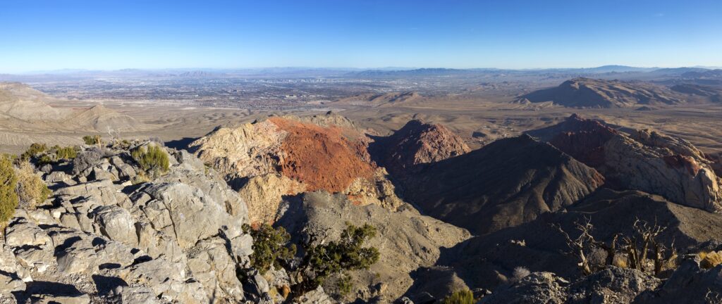 Las Vegas Skyline, Turtlehead Peak Trail, Hiking