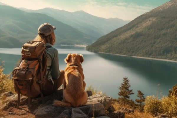 Trail etiquette for pet owners, Furry companions on the trail, Pet travel essentials, Pet-friendly campgrounds, Wilderness adventures with pets